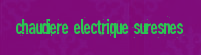 Chaudiere electrique Suresnes